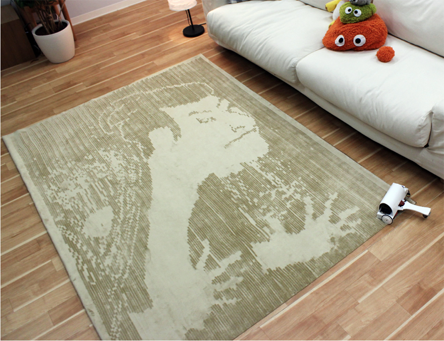 專業的地毯塗鴉在這裡！Graffiti Fur 機械滾輪