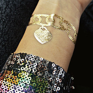 曬黑黑用起來更美,金屬系紋身貼紙