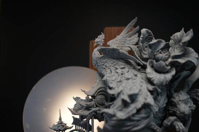 氣勢磅礡的虛幻之作，細膩泥塑嫦娥與桃花女