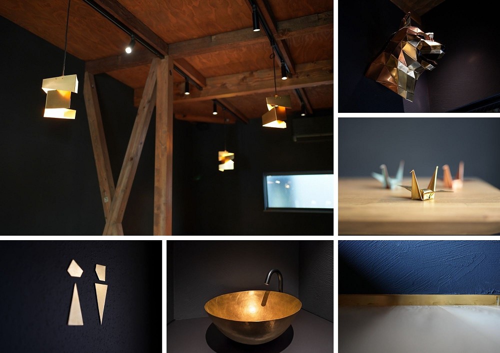 東京「和國商店」板金工藝咖啡廳!隈研吾以700片神社青銅板勾勒鑽石般建築外觀