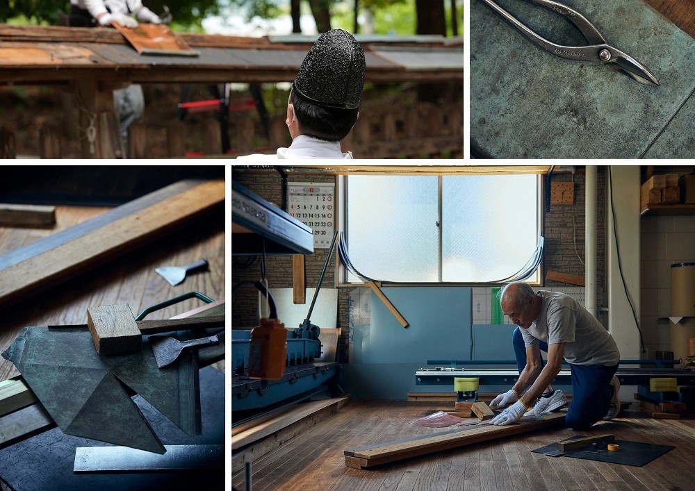 東京「和國商店」板金工藝咖啡廳!隈研吾以700片神社青銅板勾勒鑽石般建築外觀