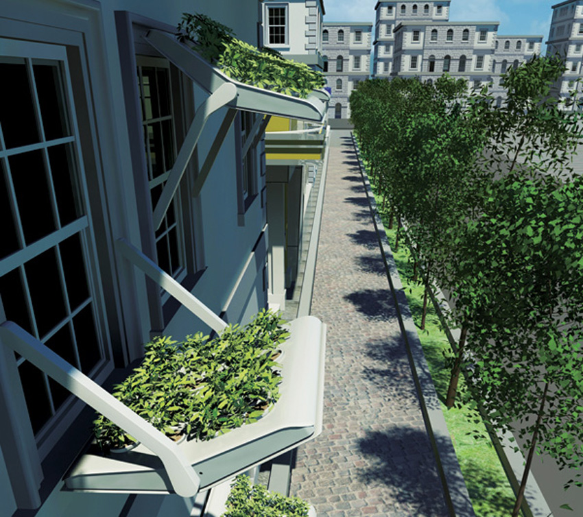 【台灣設計】可降低室內溫度的綠口窗