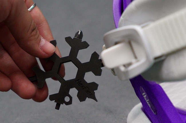 有著迷人的雪花造型的多功能工具 HexFlex MultiTool