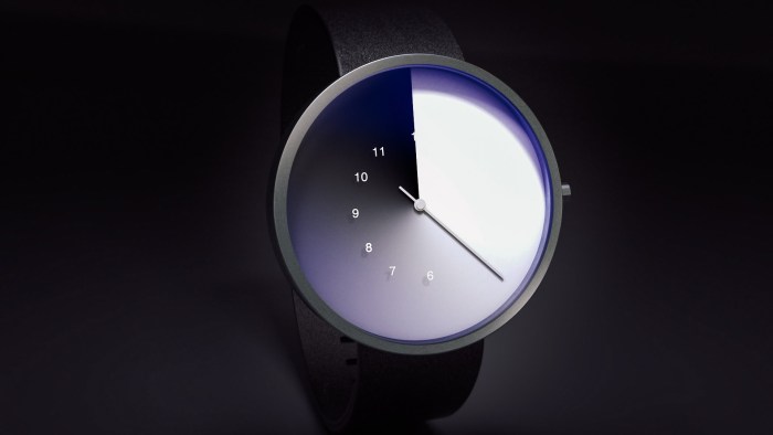 Hidden Time 用一只錶讓你感受看不見的未來