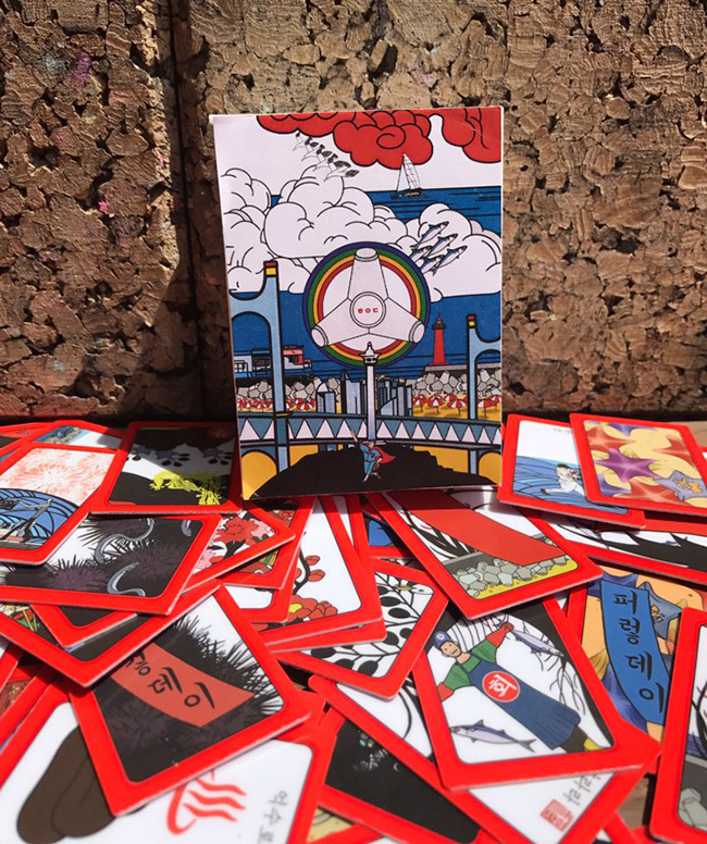 釜山花牌要來一局嗎?韓國傳統紙牌遊戲再設計,讓你邊打牌邊玩釜山