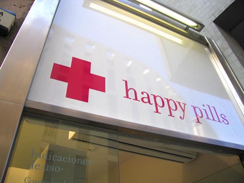 Happy Pills 創意糖果店品牌形象設計