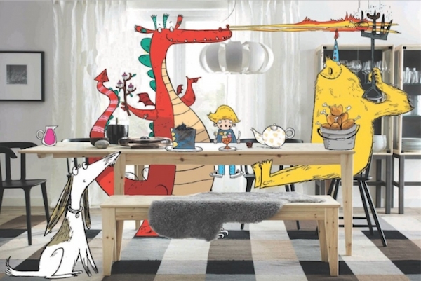 IKEA：今天你想和哪隻怪物一起晚餐？