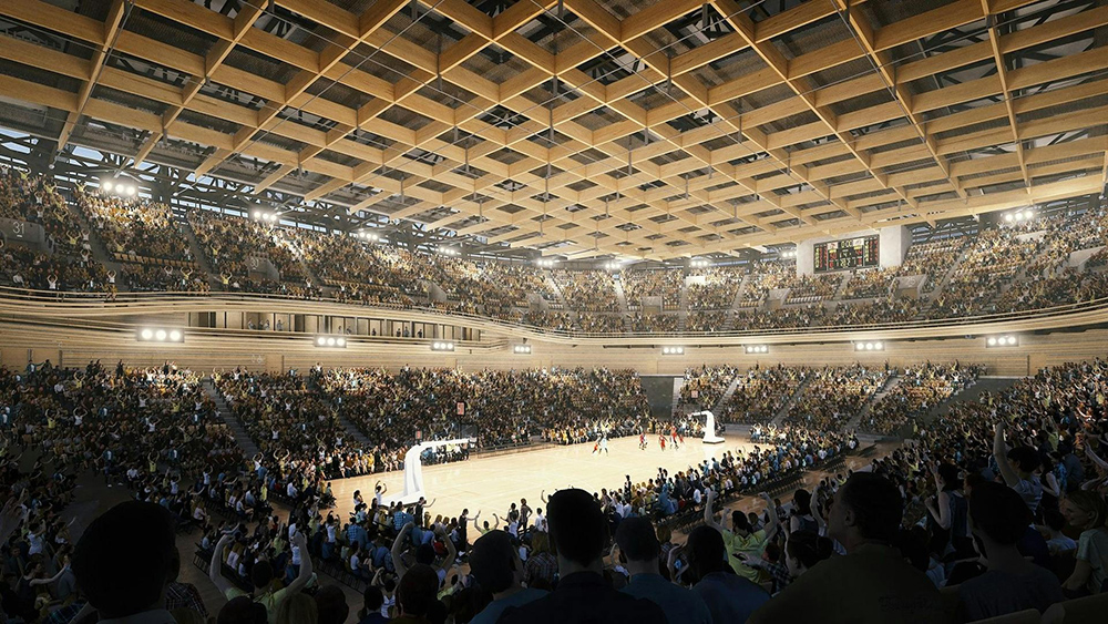 台中巨蛋預計2030年完工！隈研吾、九典建築打造融入藺草編織意象全新建築地標