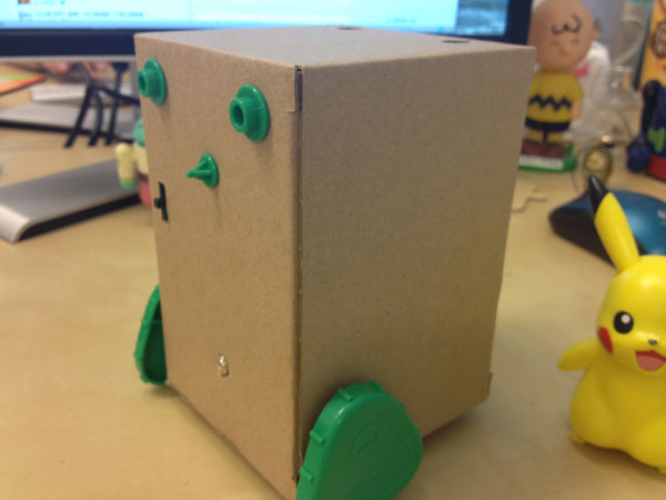 [DIY ok] 連美勞苦手都會玩的Box Robot 