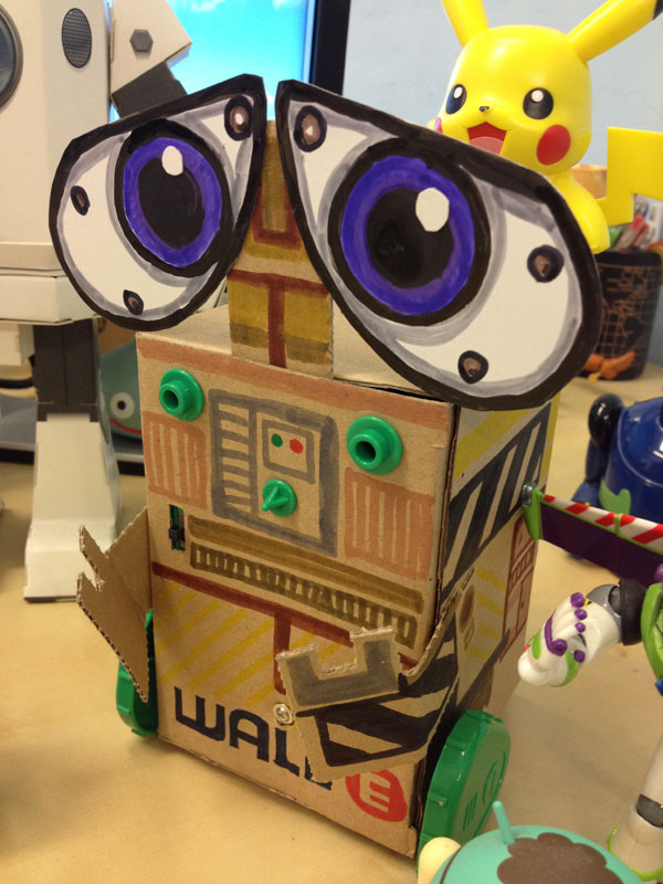 [DIY ok] 連美勞苦手都會玩的Box Robot 