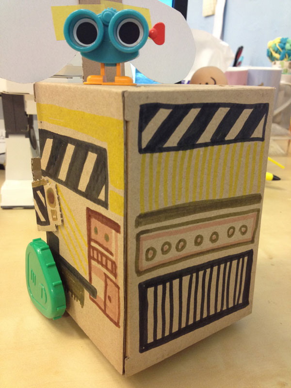 [DIY ok] 連美勞苦手都會玩的Box Robot 