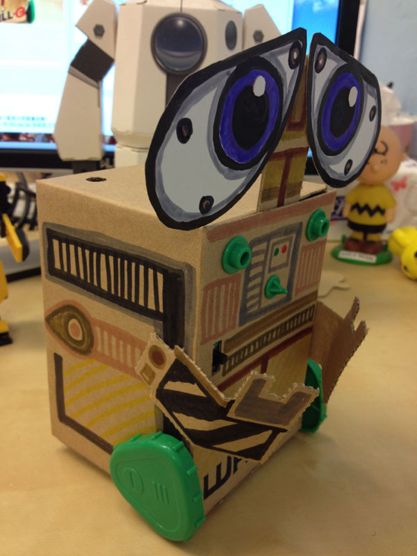[DIY ok] 連美勞苦手都會玩的Box Robot 
