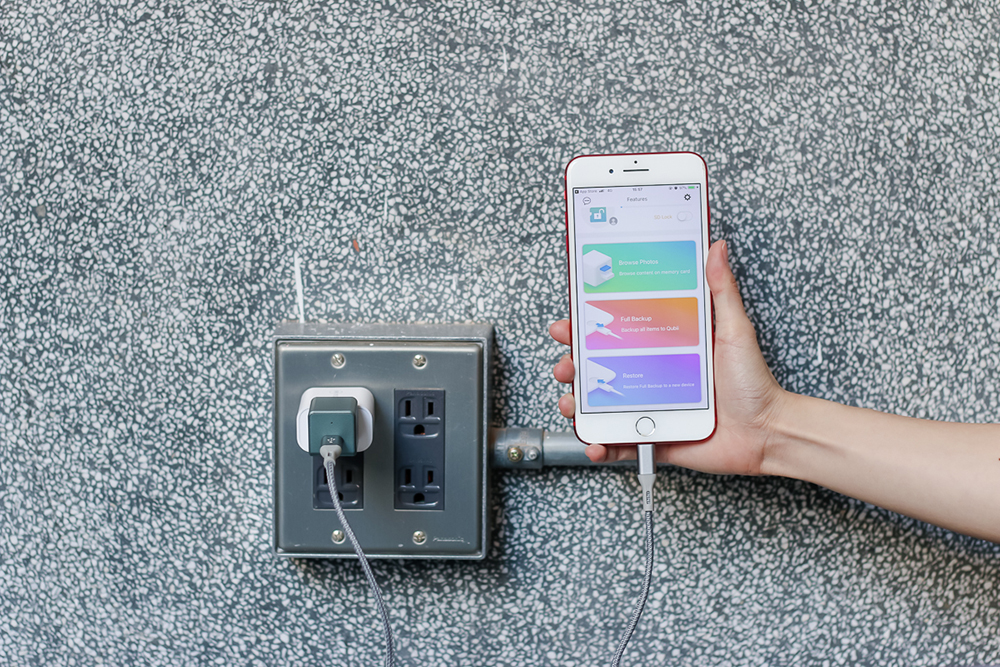 「鎖上」安心感！全新雙用「Qubii Duo 備份豆腐」，不只充電即備份，還要更快更安全