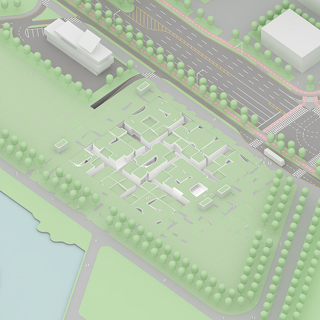 出土人工島的文藝聚落!韓國世界書寫國家博物館的綠色提案
