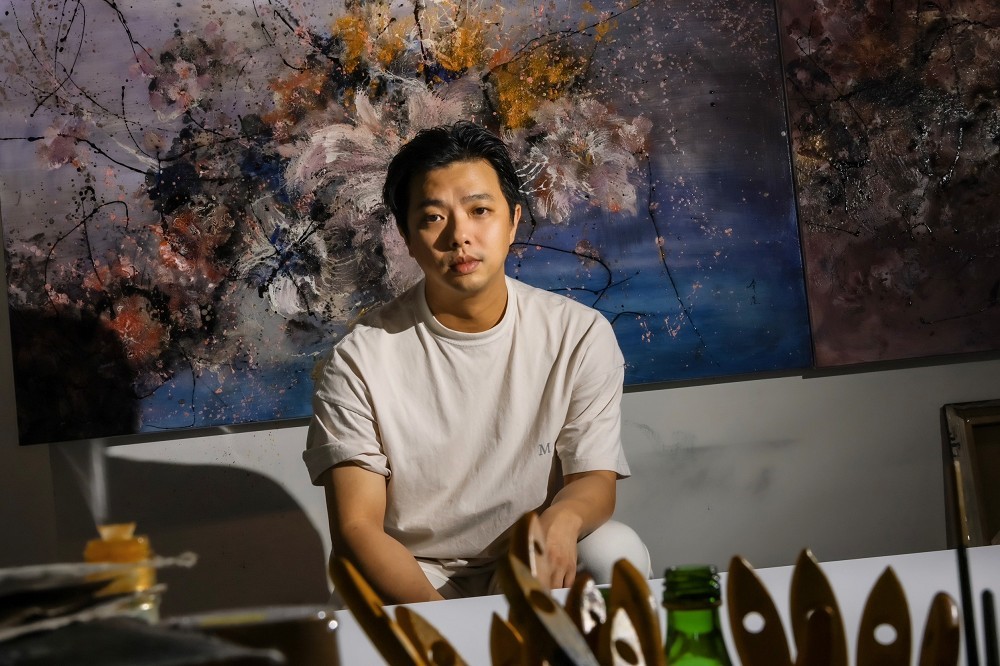 台灣藝術家堉泉個展《生如夏花》！源自泰戈爾詩集、創作如生命盛開的夏花畫作