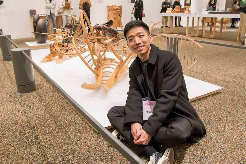  2019 台灣工藝競賽入圍作品展「工藝之夢」亮相新秀作品！台藝大學生張凱亘、蔡子硯現身分享作品理念