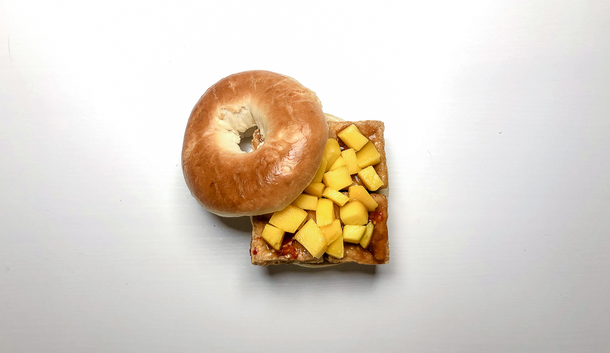 3款創意貝果食譜!試吃披薩貝果、水果奶油貝果、芒果臭豆腐貝果