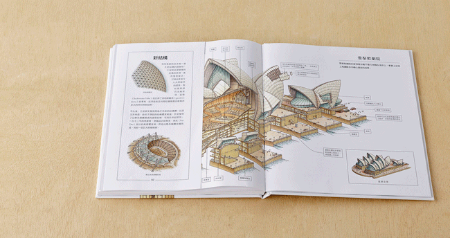 【閱讀書摘】從埃及金字塔到法國龐畢度，跨時代繪圖本《建築的故事》