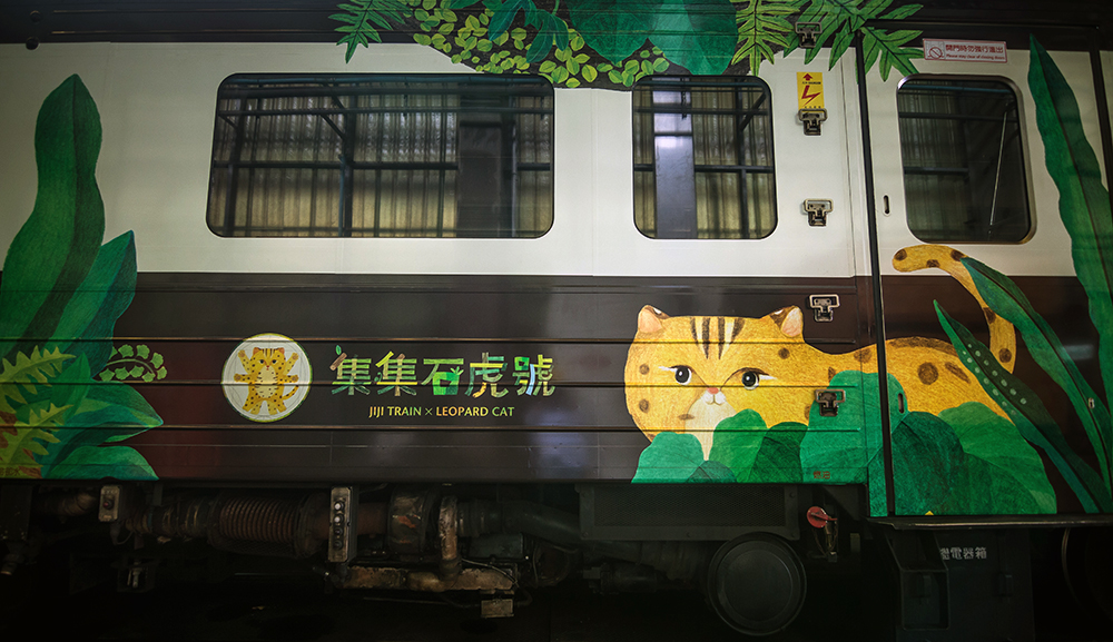台鐵「集集石虎號」啟航！種籽設計暖心操刀，延續里山動物列車訴說台灣自然野生動物故事