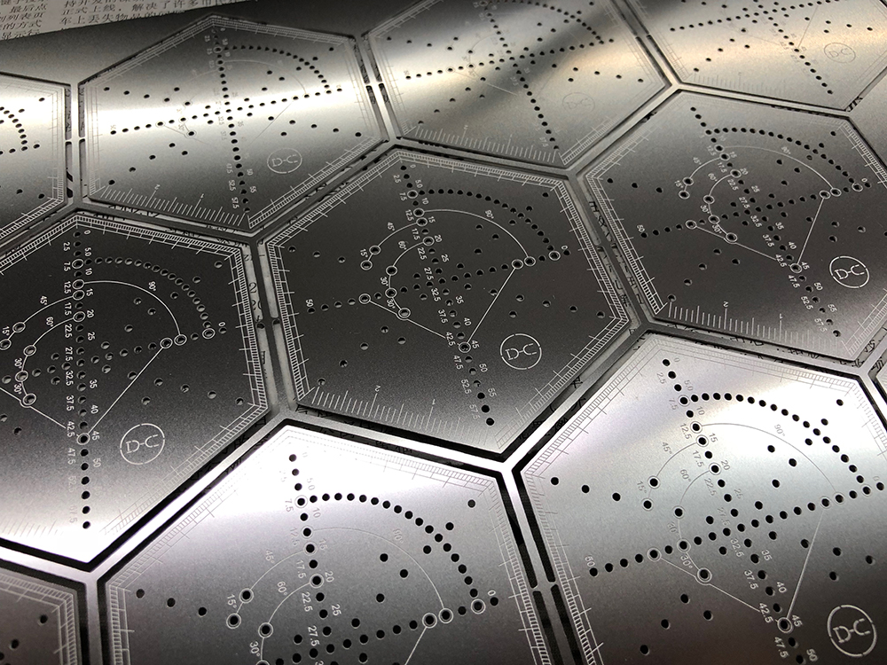 畫出完美設計的繪圖尺！「HEXAGONAL RULER 2.0」設計人必備質感製圖工具
