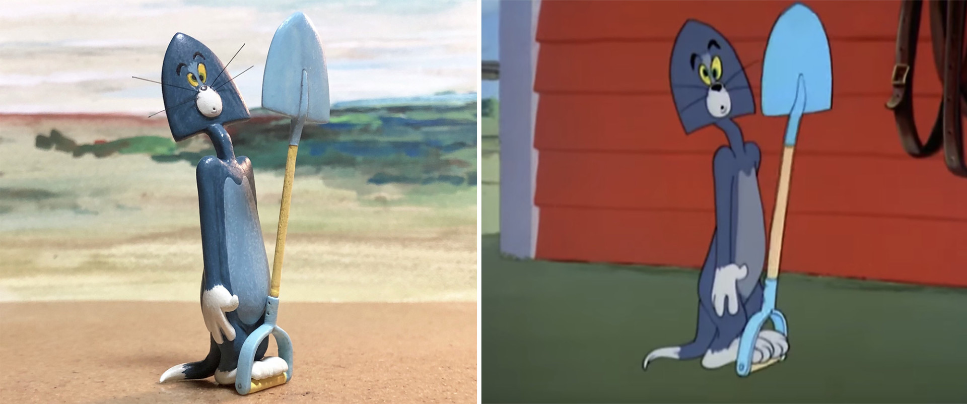 復古卡通迷將會愛不釋手的公仔！藝術家 Taku Inoue 實體化《湯姆貓與傑利鼠》動畫中逗趣窘境