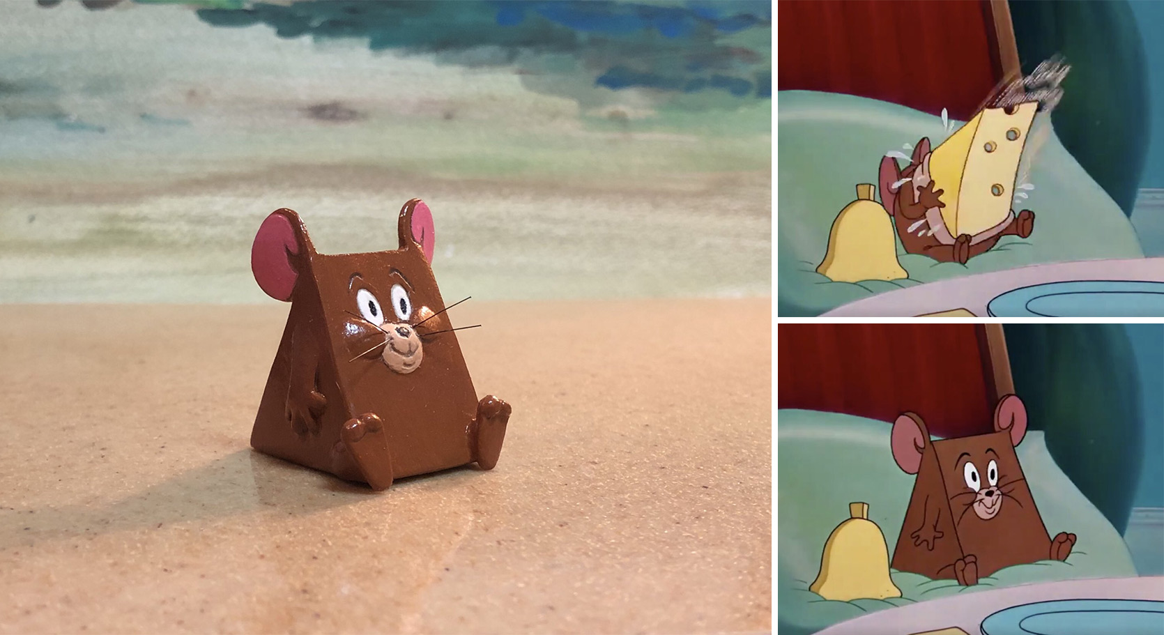 復古卡通迷將會愛不釋手的公仔！藝術家 Taku Inoue 實體化《湯姆貓與傑利鼠》動畫中逗趣窘境