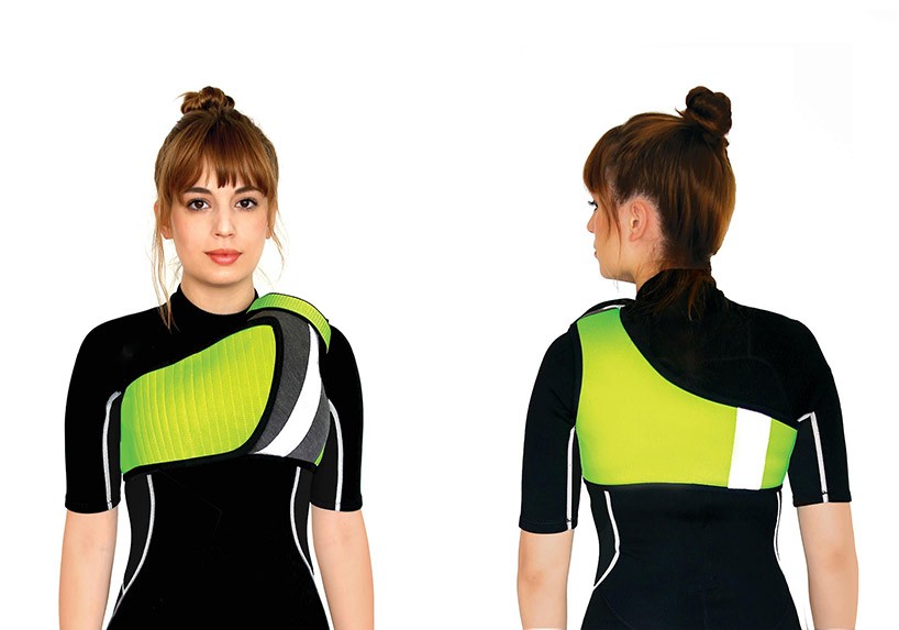 穿上救生衣還是很靈活！新款胸衣式救生衣 IUW