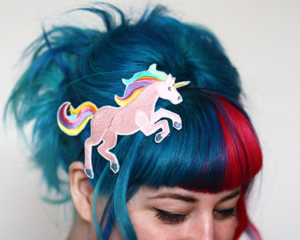 畫龍點睛之效的美麗手工髮飾