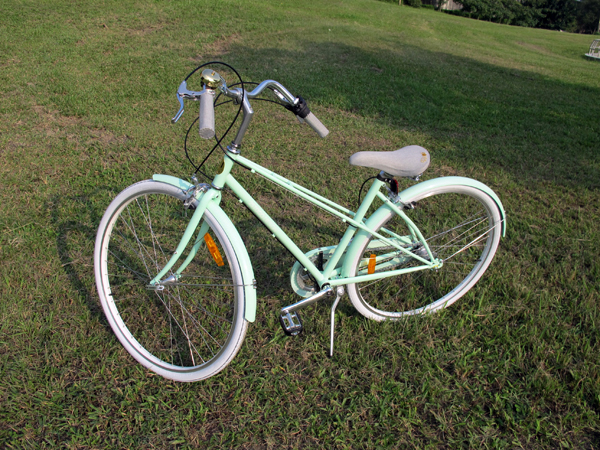 【台灣設計】讓路人情不自禁對你行注目禮：Gochic Bicycle 薄荷綠變速單車