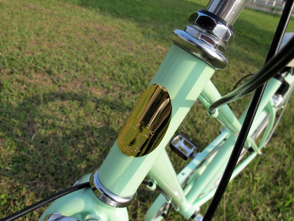 【台灣設計】讓路人情不自禁對你行注目禮：Gochic Bicycle 薄荷綠變速單車