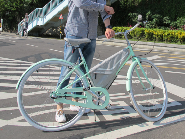 【台灣設計】讓路人情不自禁對你行注目禮：Gochic Bicycle 薄荷綠變速單車