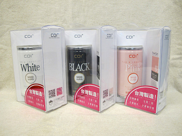 【生活玩物】搶眼度滿分!COI+ 積木行動電源、易開罐行動電源