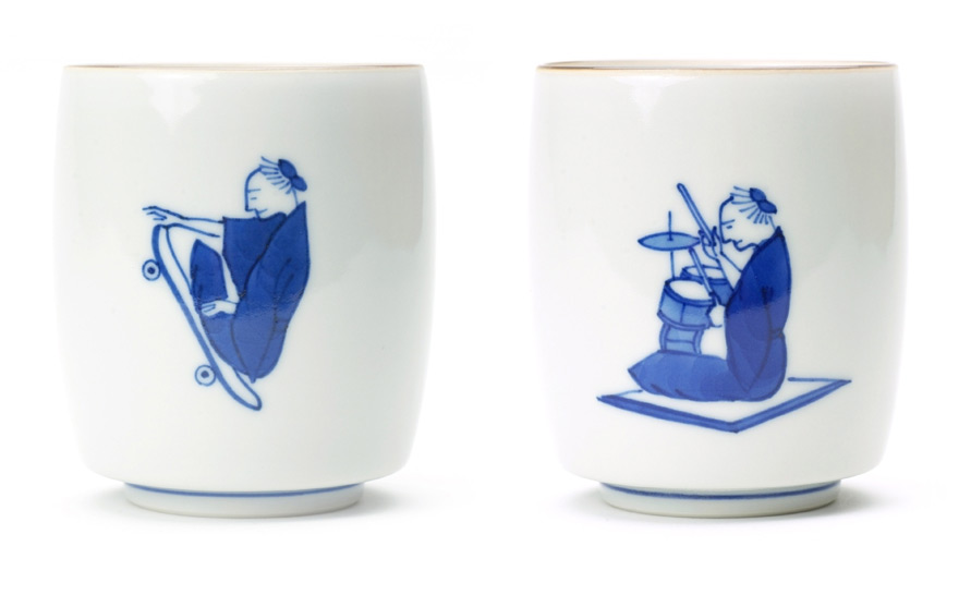 日本九谷燒很"潮"，老派手藝與現代塗鴉藝術的火花