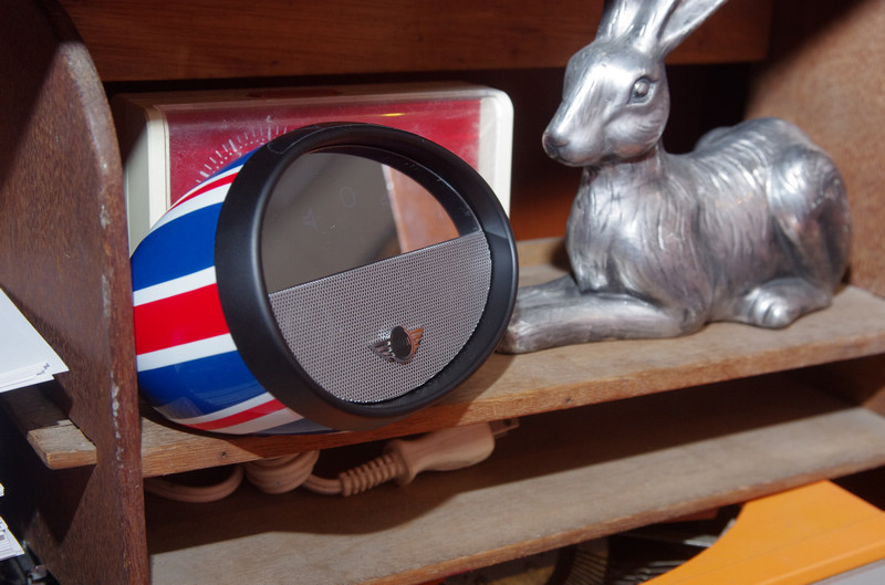 把mini小車的後照鏡帶回家!iUi Mirror Boombox 動手玩