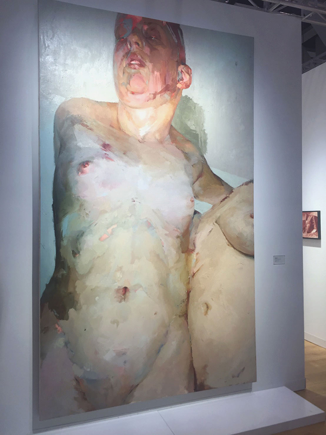 2018 香港巴塞爾藝博會，繪畫作品亮點（二）珍妮．薩維爾 Jenny Saville