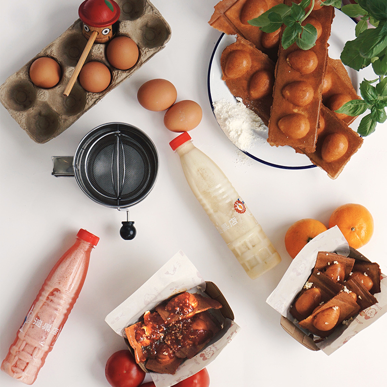 台中人氣「魚刺人雞蛋糕」＋港都文青「雄追果店」蹦出新滋味！懷舊雞蛋糕與水果冰沙秋季限定登場