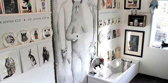 詼諧可愛的童話繪圖餐具 by Jimbob Art