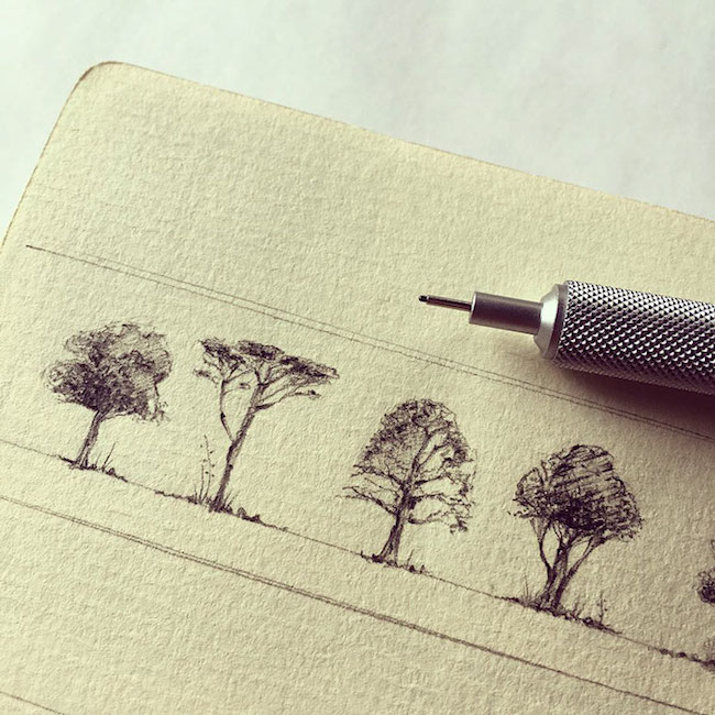 工程師變身手帳達人！西班牙藝術家José Naranja手繪環遊世界的旅行手札