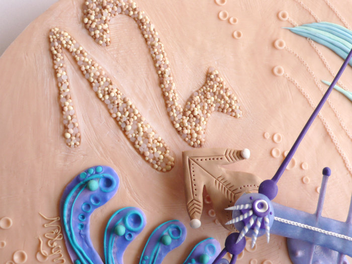 這次不走極簡風，捏陶手作系童話風時鐘也很美！