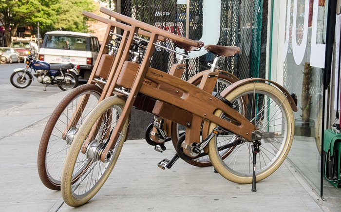 兩輪，比你想得更快！世界第一台木製電動自行車《e-Bough Bike》誕生