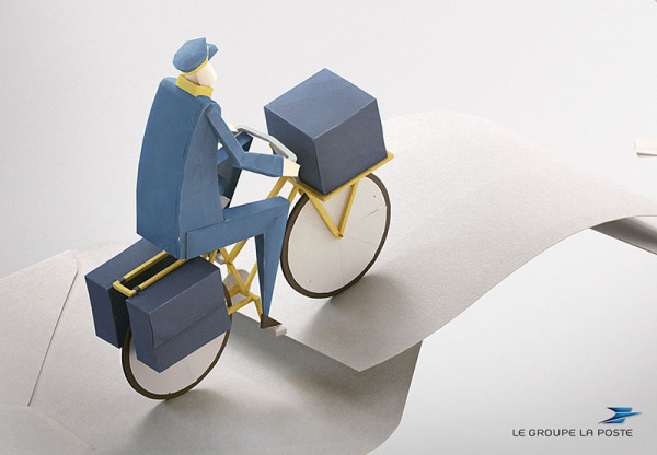 一鏡到底看法國郵政的模擬城市動畫 By EDOUARD SALIER