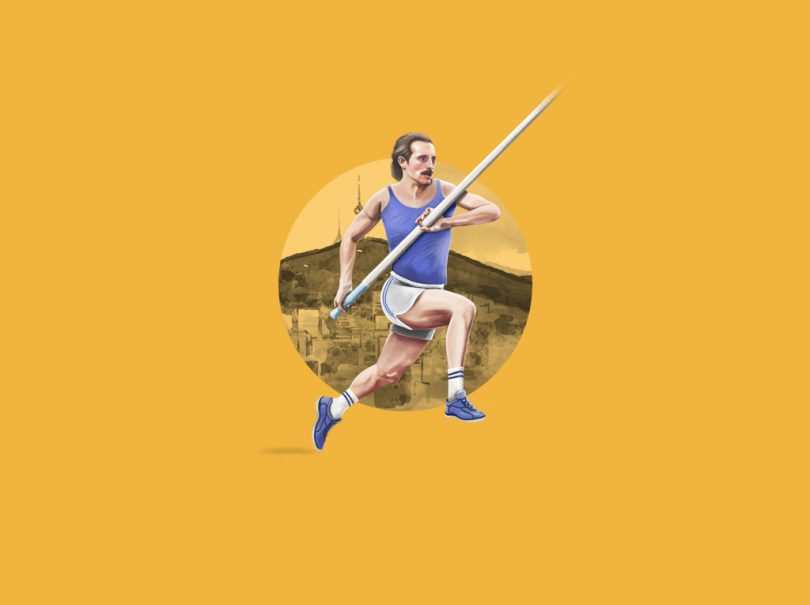 奧運選手服裝史!挪威插畫家讓小威廉絲、閃電波爾特5位金牌選手詮釋歷屆造型