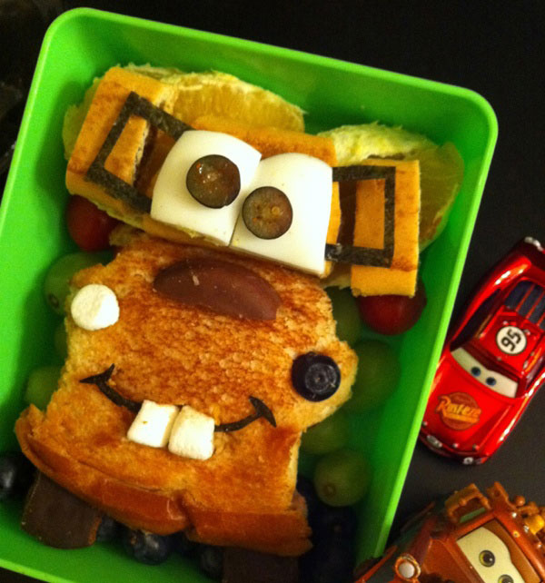 超級老媽!兒子的便當就是我的卡通畫展