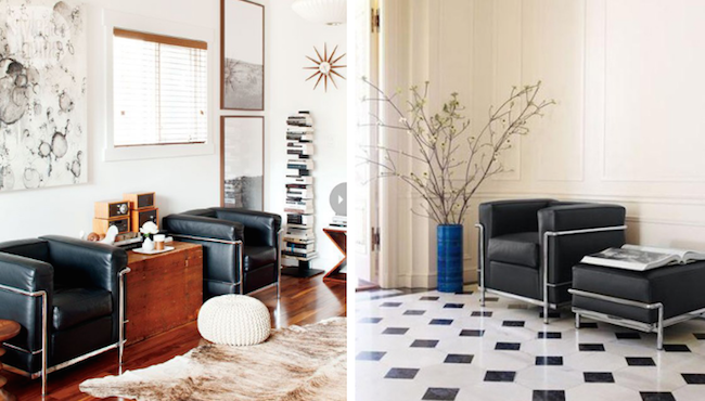 【一分鐘讀懂設計椅】100 年前吹起的工業風！現代建築大師柯比意的《LC2》沙發單椅