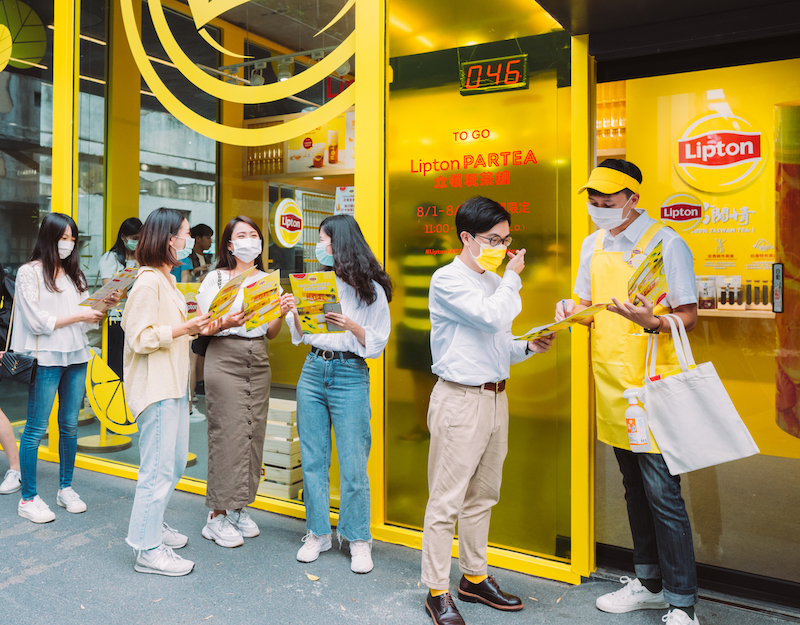 立頓玩茶舖快閃店全新升級2.0 聯手SOMA特調飲品 強勢回歸華山