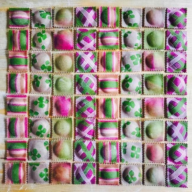 義大利麵繽紛藝術！美國食物藝術家Linda Miller Nicholson的繽紛Pasta創作 