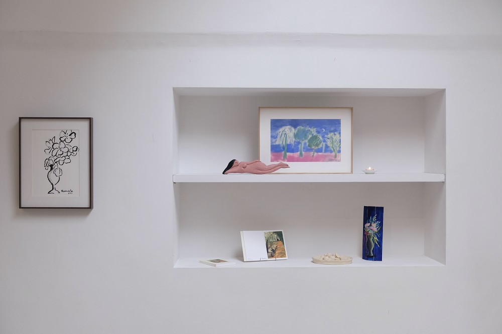 鹵貓《春天在耳邊的輕聲細語》台北開展！柔和筆觸下的四季變化、自然光景世界