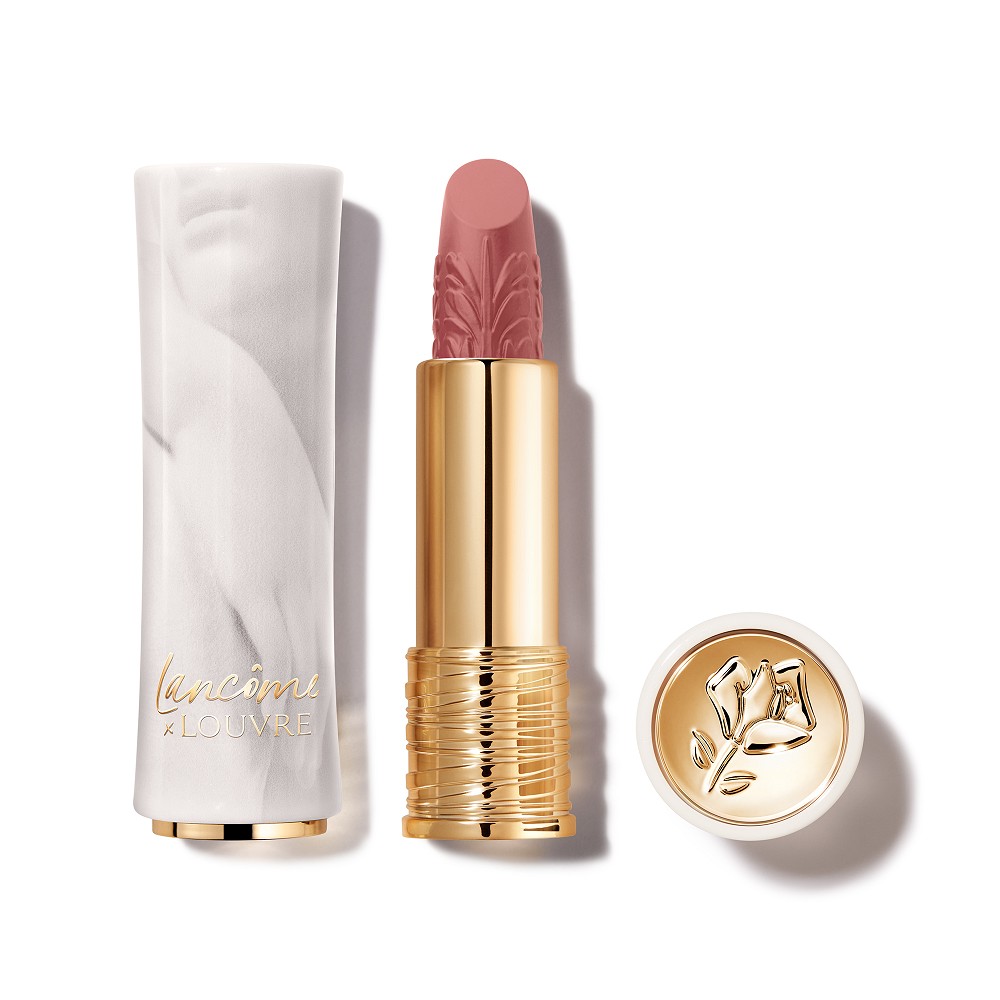 羅浮宮X蘭蔻聯名彩妝！羅浮宮建築光影、女神雕塑化身眼影盤、唇膏色彩、小黑瓶身