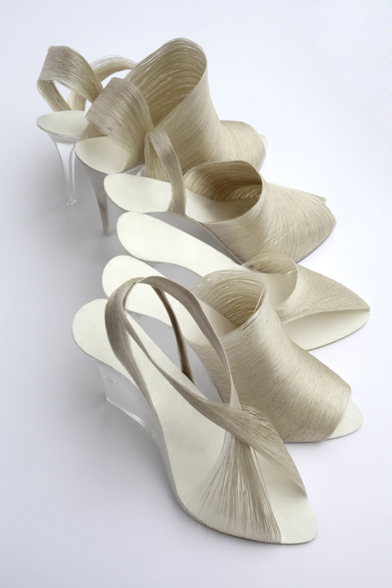 追求女神的境界  柔軟奢華蠶絲跟鞋