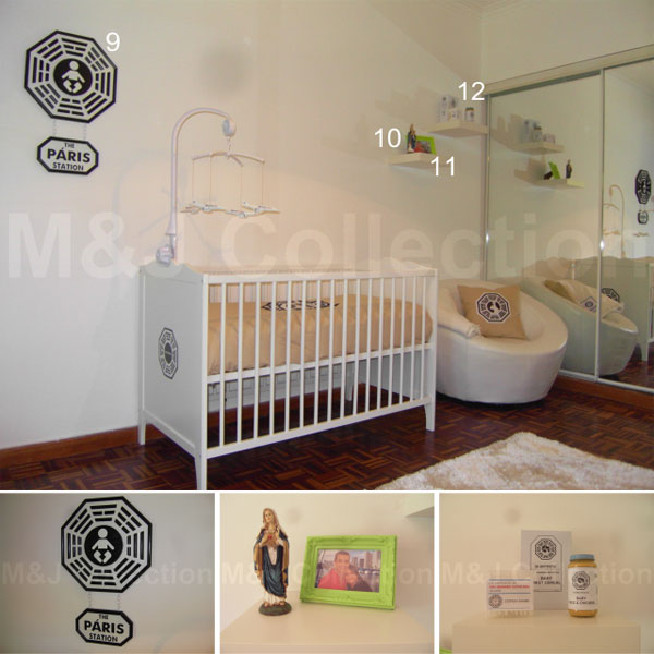 【DIY OK】燃燒你的 Lost 魂！自己 DIY Lost 影集風格育兒房